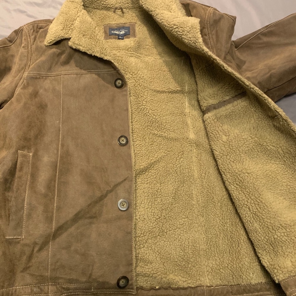 Cherokee leather jacket.. new never worn , no tags
